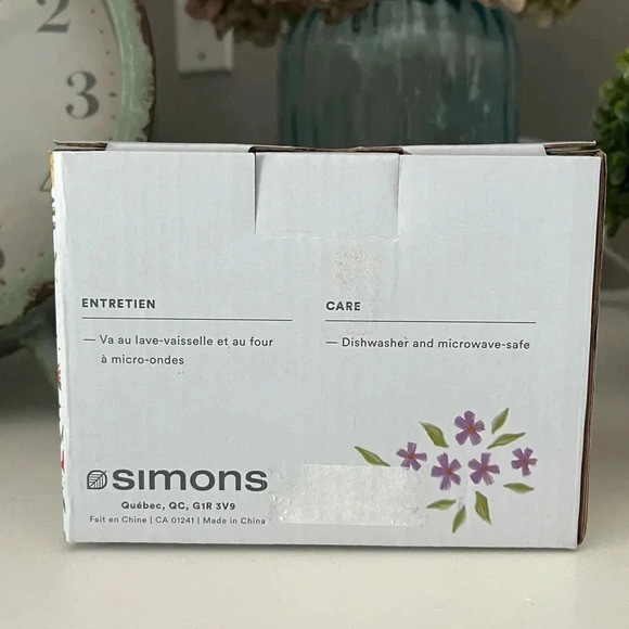 Simons Maison Set of Two Floral Pattern Porcelain Mugs - Picture 8 of 8